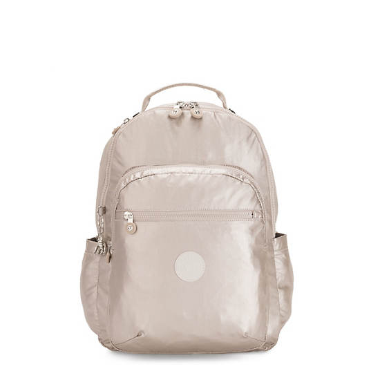 Sac Ordinateur Portable Kipling Seoul Large Metallic 15\